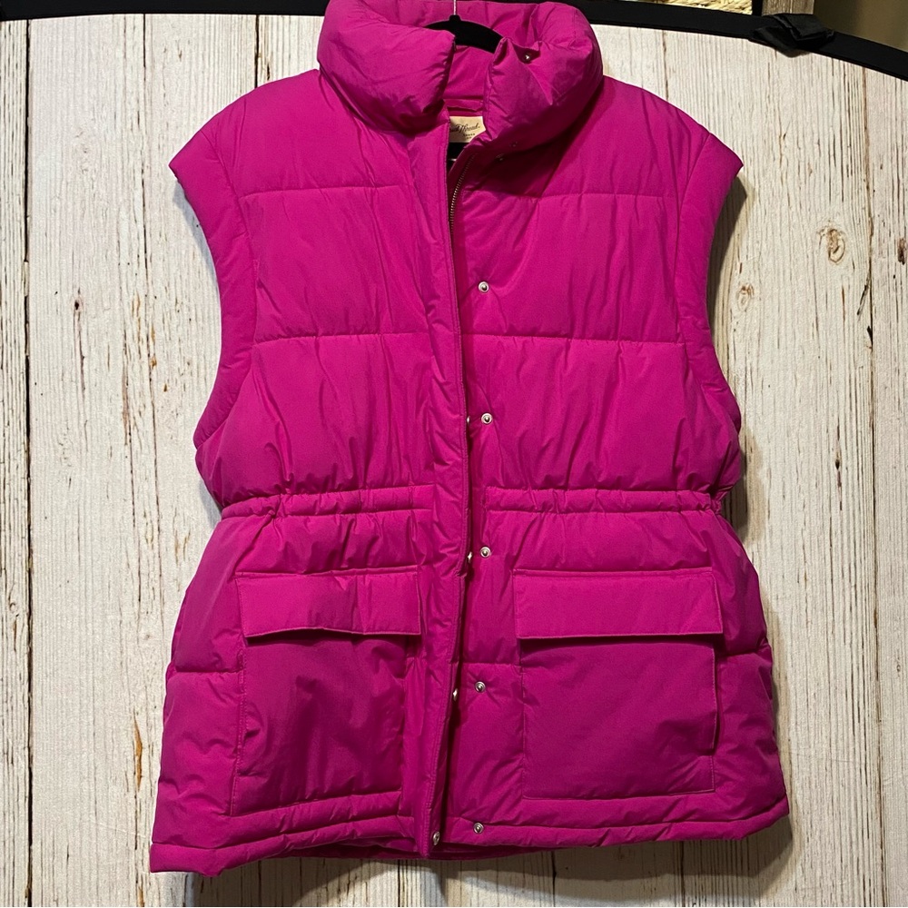 Universal Thread Women’s Full Zip Snap Quilted Pu… - image 4